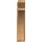 Ekena Millwork Thorton Slat Rough Sawn Outlooker, Western Red Cedar, 8"W x 26"D x 38"H OUT08X26X38THR06RWR - alternate 4